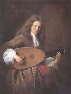 Jean-Francois De Troy Charles Mouton the Lutanist (mk05)